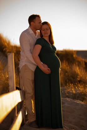 gravidfotografering med partner